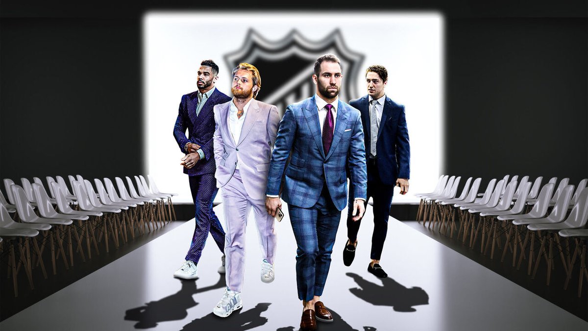 Perfect fit: What style means for today's NHL players. 🧥 thesco.re/3T14GHG (via @jojolats)