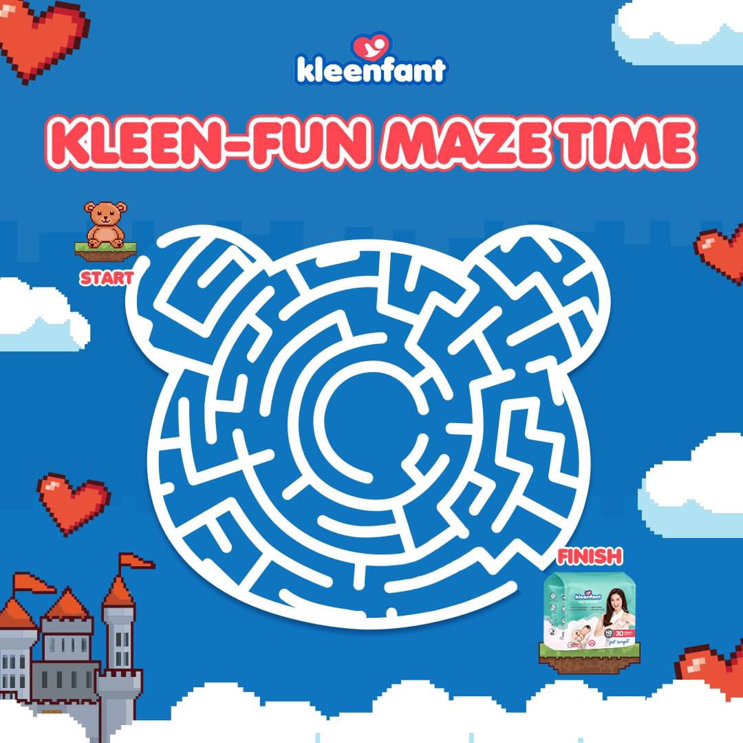 kleenfant's tweet photo. Can you help Kleeny bear go towards the Newborn diaper pack? 🐻
#Kleenfant #AlagangKleenfant #KleenfantDiapers
#KleenfantForEveryBaby https://t.co/1WpzvagwUb