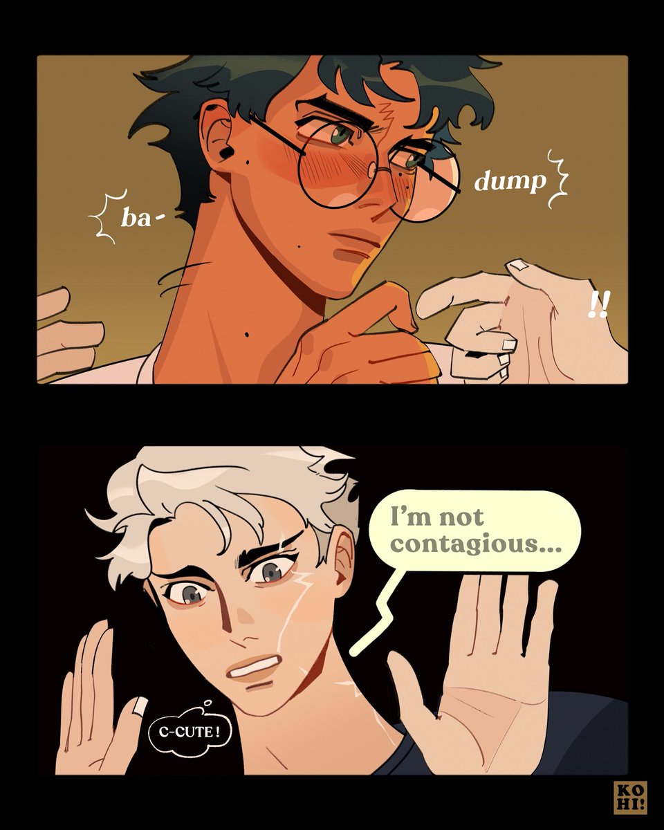 touch starved harry and practiced casualness draco is nailed, taped, stapled, laminated, into my brain. #drarry 

scene from: 9-1/2 days by magpie_fngirl!
