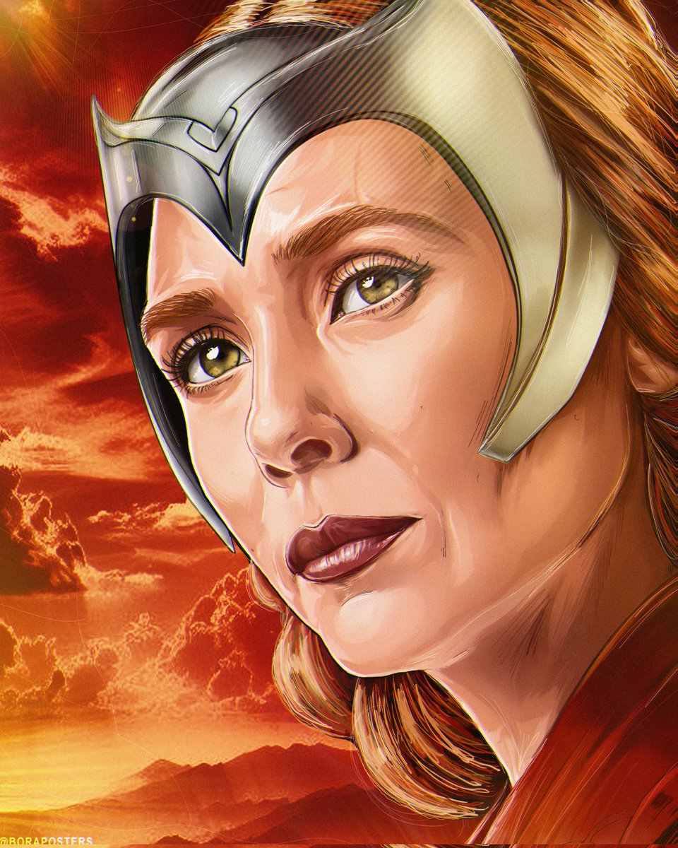 boraposters's tweet photo. The storm is upon us ❤️🔥
#WandaMerlin #ElizabethOlsen https://t.co/d6HUhJOO4L