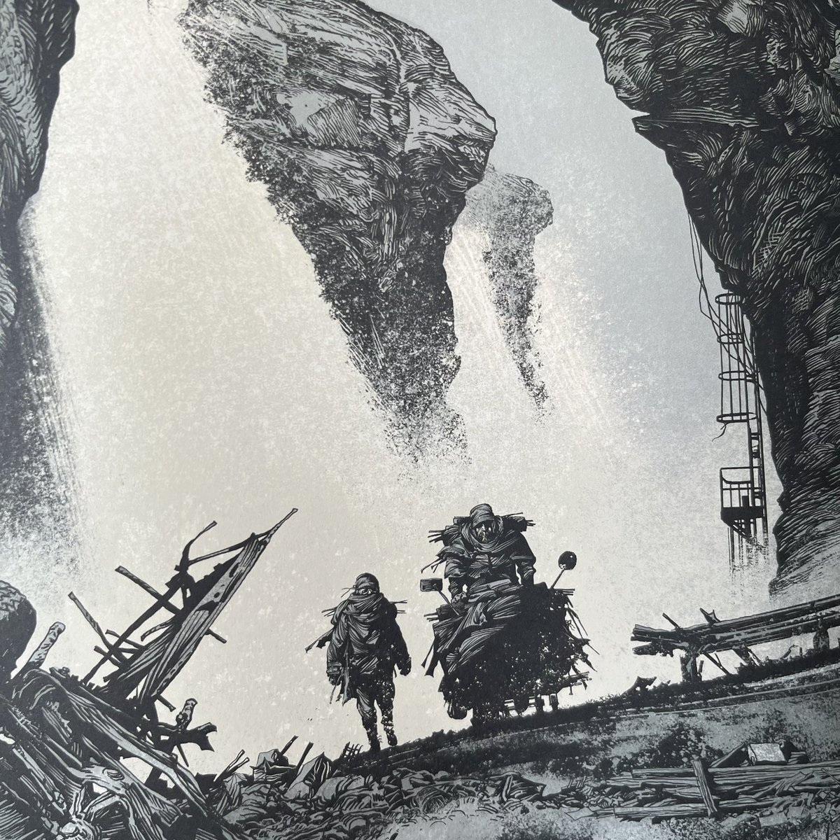 J_Lachasse's tweet photo. "La Route" de Manu Larcenet, d’après Cormac McCarthy. Sortie le 29 mars aux @EditionsDargaud https://t.co/UctsLXxCiM