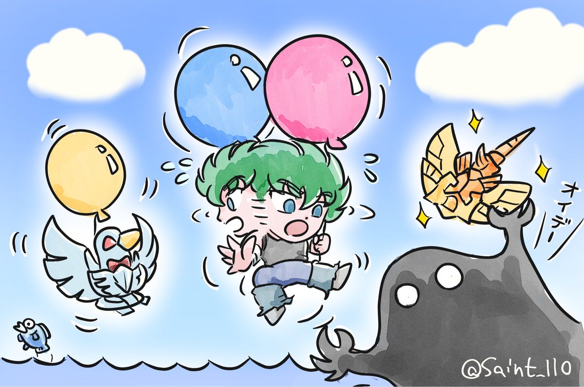 saint_110's tweet photo. 過去絵でおめで���うアイザック https://t.co/Q42Y9obqOZ