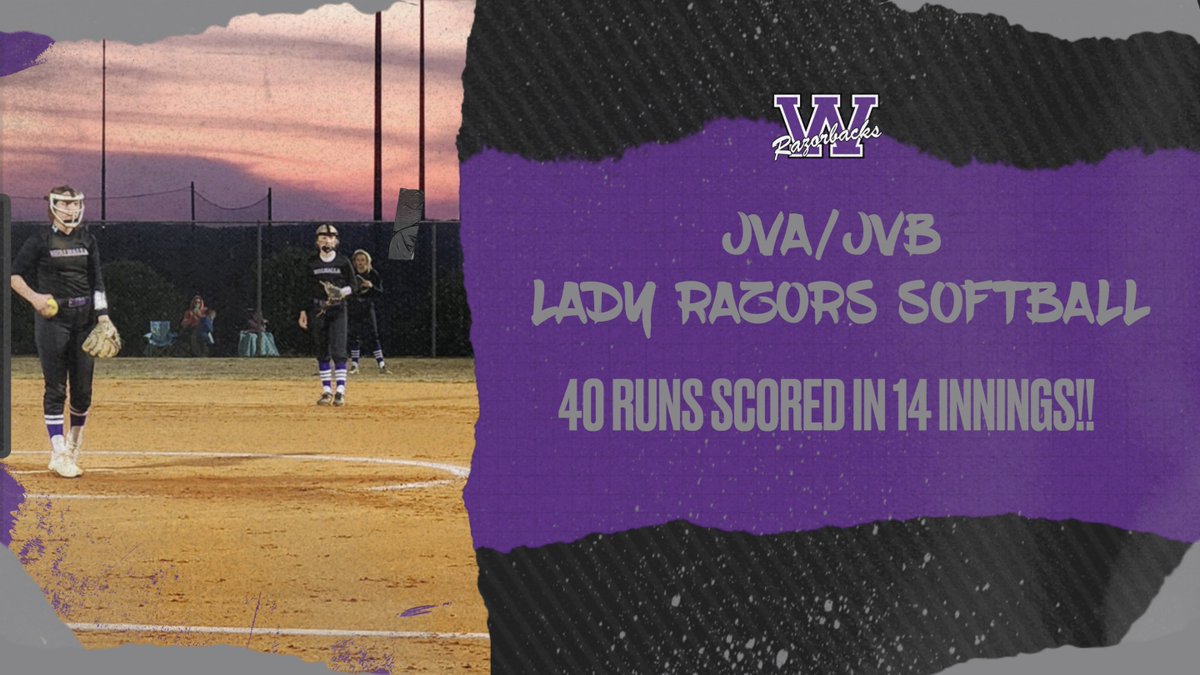 RazorbacksA's tweet photo. When our teams perform well and do BIG THINGS, we talk about it!

Come out and support our Varsity Lady Razors tonight @ 6pm as they take on the Blue Flame!

#FutureLookingBright
#PurpleStateOfMind https://t.co/xPc4VZzfvd