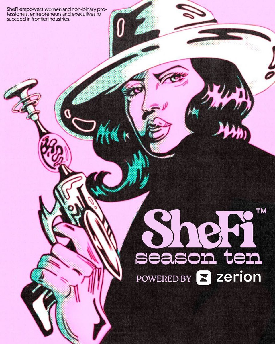 Thrilled to announce I'm joining #SheFiSeason10 as a SheFi Scholar! 🎉 Ready to dive deep into web3 with a community that believes The Frontier Is Feminine. Let's explore the future together!
<a href="/zerion/">Zerion</a>
<a href="/She__Fi/">SheFi - previous handle of SheFi</a>
