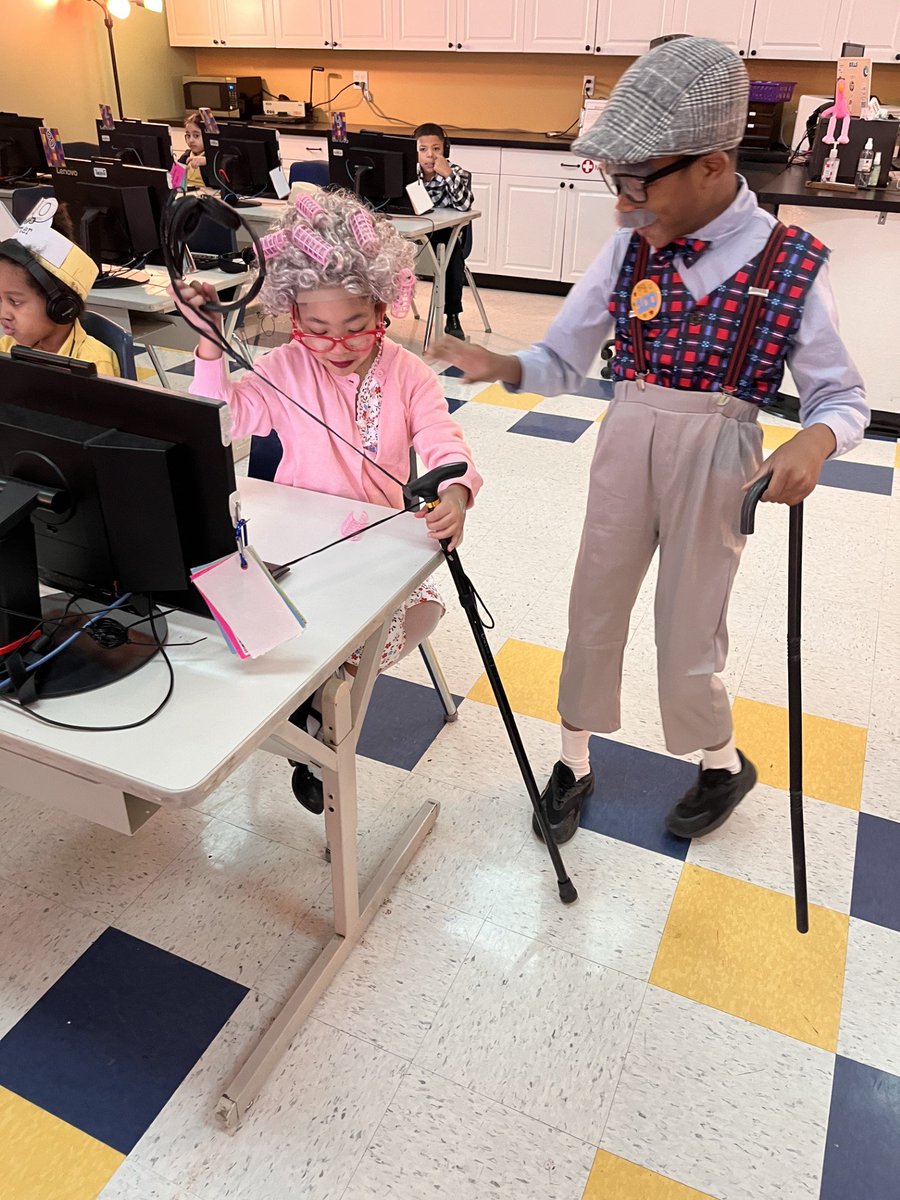 These 100-year-old 1st graders are 100 days smarter!
<a href="/CSAppliedTech/">CSAT</a>