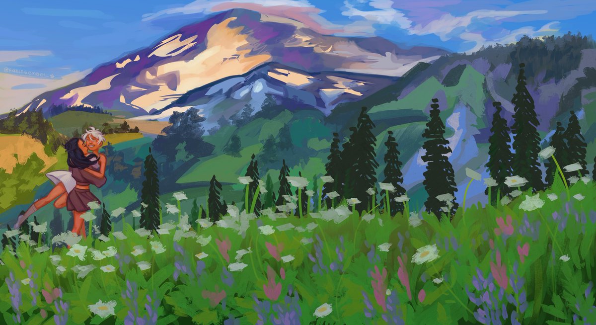 fadingember_'s tweet image. [#satosugu] Somewhere only we know &amp;lt;3