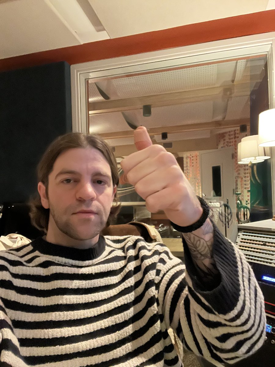 working on my second solo album before the first is even out