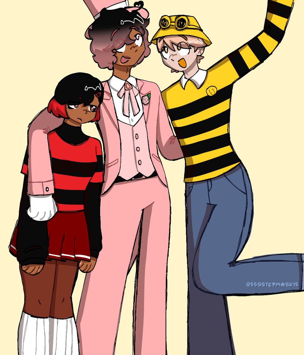 Starzy_Stella15's tweet photo. Red, pink, and yellow gijinka in the 'It's a Grey Day' episode drawing. I finished my drawing during prom, and I also drew an Octobruh gijinka during prom.
#learningblocks #colourblocks #numberblocks #red #pink #yellow #eight #octoblock #octopus #humanized #gijinka https://t.co/52esT7XB8o