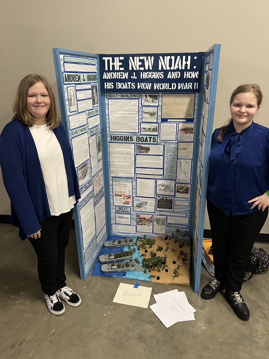 I am so proud as two of my former students won an 1st place for the Naval Order of the United States National History Contest (navalorder.org) for their NHD project they made <a href="/iUniversityPrep/">iUniversity Prep</a> last year! Way to go Valerie and Gwyneth!!! <a href="/GCISD/">Grapevine-Colleyville ISD</a> <a href="/gcisdSS/">GCISD Social Studies</a>
