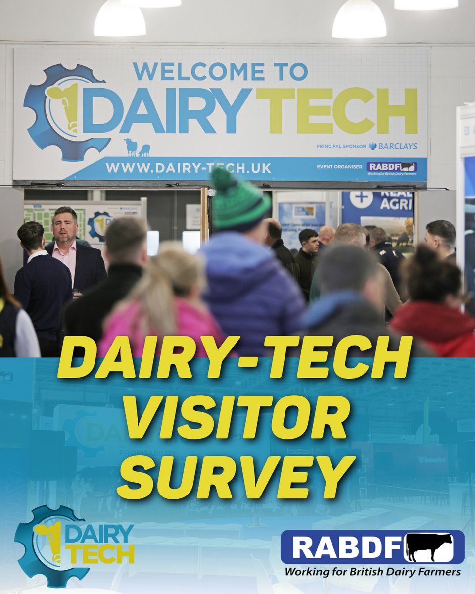🐄✨Exciting times ahead! Reflecting on the success of Dairy-Tech 2024 and gearing up for an even better experience in 2025. Your thoughts matter! Share your feedback through our survey. Follow this link to share your thoughts: surveymonkey.com/r/VJZDSX3 #DairyTech2024…