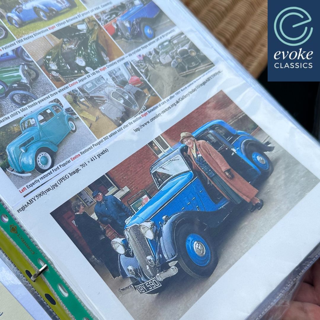 EvokeClassics's tweet photo. LIVE AT AUCTION
1934 Crossley Regis 6
https://t.co/X8LNCEn6gF
+ 9,000 miles since restoration
+ £47,000 spent
+ Photos, letters, invoices in a large history file
+ Detailed ownership history
+ Show winner
+ Second oldest Regis to survive
#Regis #CrossleyRegis #Crossley https://t.co/hGZO2uWzUz