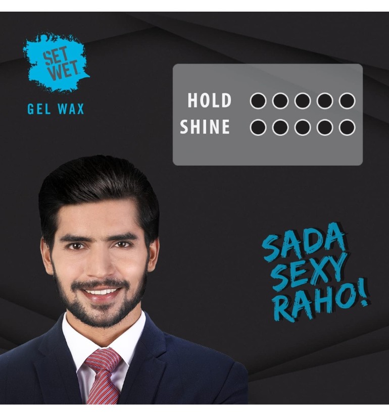 GEL WAX  SUIT UP  by SET WET 

No paraben, No sulphate, No Alcohol 

Tags:-

@Hamxa_Rahman17 
@ShekharlyRaj 

#ILoveSetWet 
#SetYourVibe🔥 #ApniHairstyleHiApniVibeHai #ContestAlert