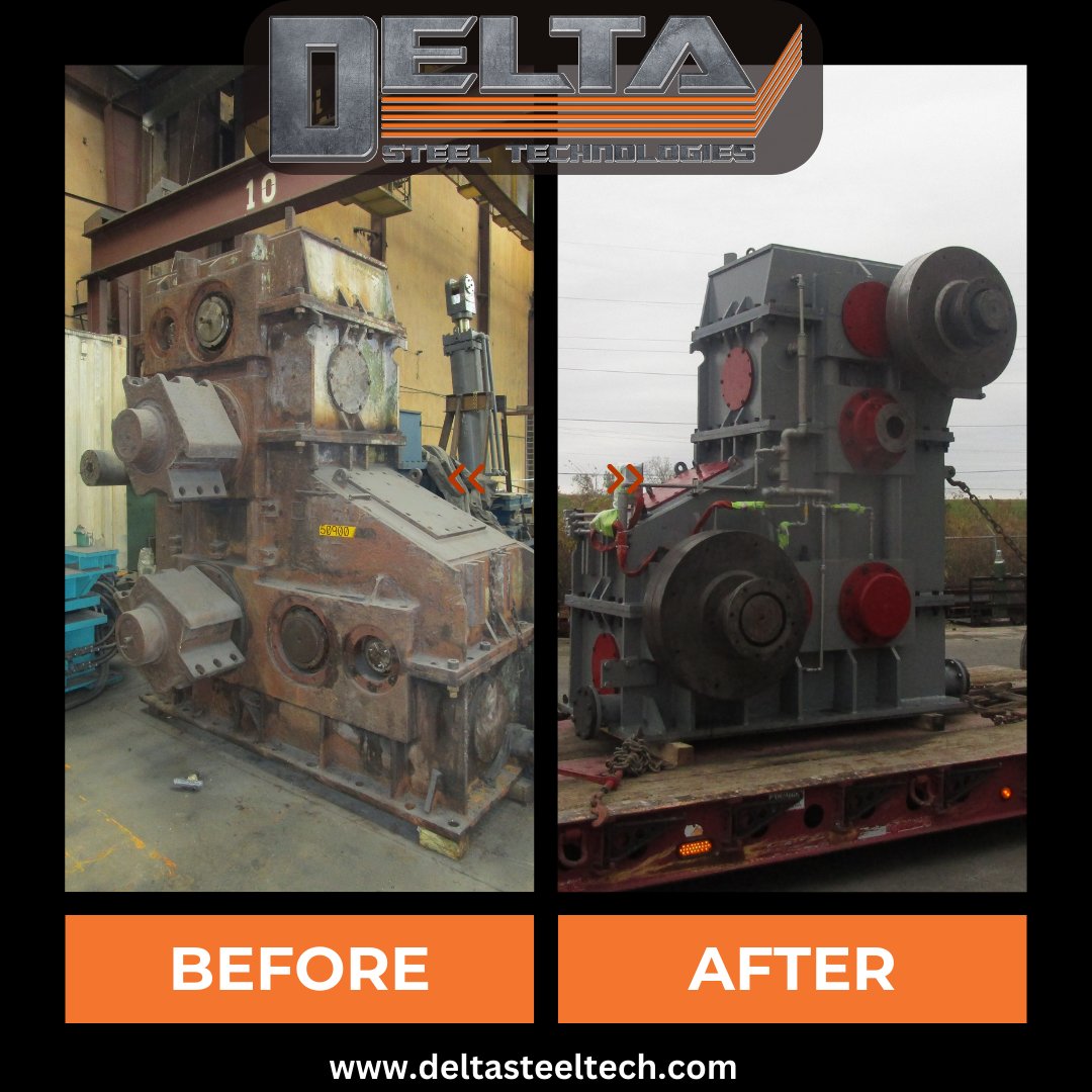 DeltaSteelTech's tweet photo. Another successful repair in the books! Our team is on fire. Keep 'em coming, we're ready for any challenge! Contact us if you need any industrial repair. https://t.co/W3QSpeu0tk https://t.co/MzIbpAMkYH