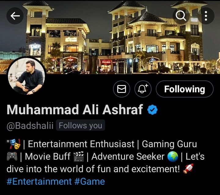 💥اسپیشل پروموشن 7
💥 اس اکاؤنٹ کو فالو کر کے فالو بیک لیں۔
💥 اس ٹویٹ کو لائیک اور ری ٹویٹ کریں۔
💥اگلی اسپیشل پروموشن میں شامل ہونے کے لیے کمنٹس میں ڈن لکھیں ۔

@Badshalii