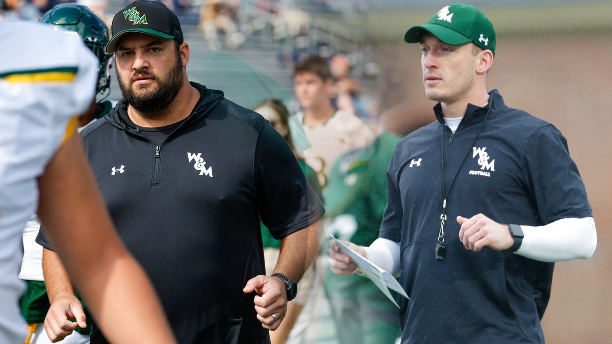 WMTribeFootball's tweet photo. W&amp;M announces coaching staff changes

@CoachAcitelli ➡️ Offensive Coordinator
@CoachTedHefter ➡️ QB Coach

📰 https://t.co/eQsjsWvr2Y

#GoTribe https://t.co/lxd8YImfCw