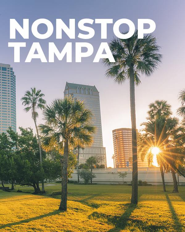 Take a trip to Tampa this winter! Fly nonstop from MKE to @FlyTPA and you'll be there in less than three hours. Enjoy low fares on @SouthwestAir or @SpiritAirlines! Help us get more flights by always flying from your favorite airport, MKE!