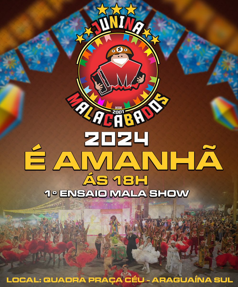 junina16's tweet photo. É AMANHÃ https://t.co/lzBqUIFLLC