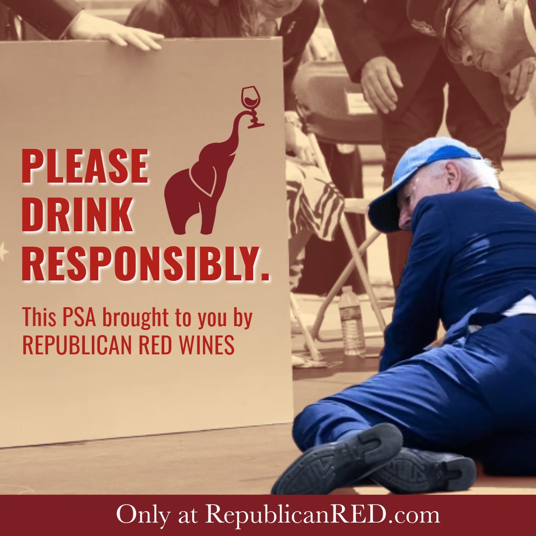 Don't embarrass yourself. Drink responsibly at RepublicanRED.com