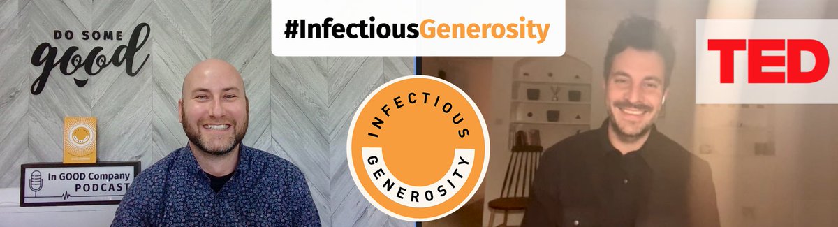 JeffHoffart's tweet image. Just had an eye-opening chat with @tomcledwyn from @TEDTalks about the transformative power of #infectiousGenerosity and to discuss how our #TechForGood platform @DoSomeGoodCA is shaping a brighter future! 💡  We had a fantastic conversation about ways to #amplify goodness and