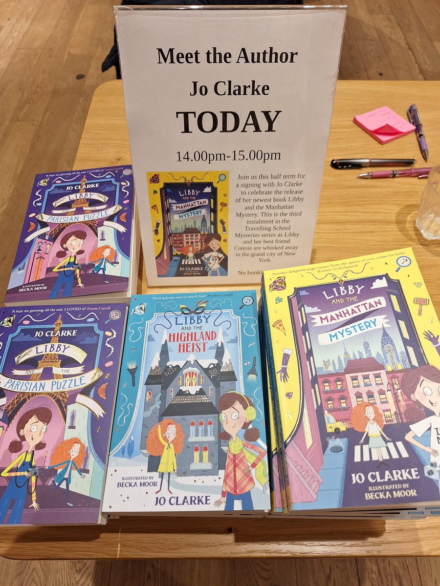 Thanks to @WstonesRingwood for a fun afternoon and a fiendishly difficult dragon treasure hunt, which you should pop down and try. Lots of signed copies of ##TheTravellingSchoolMysteries available instore now @FireflyPress @bouncemarketing