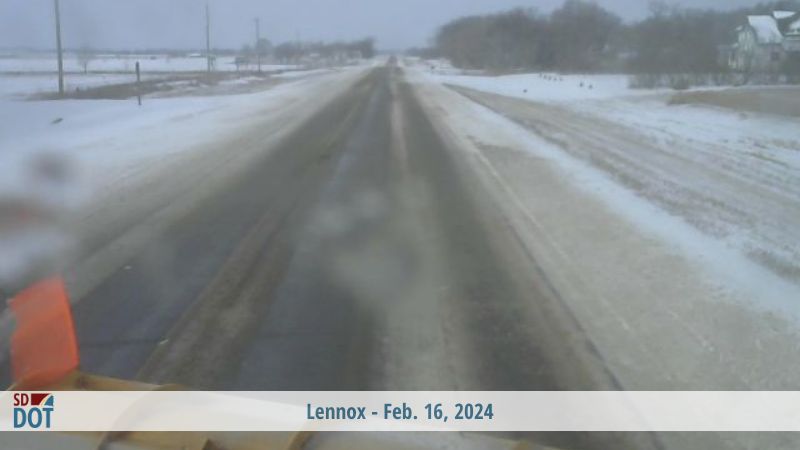 SouthDakotaDOT's tweet photo. WEATHER UPDATE: Friday, Feb. 16, 2024 - 9:30 a.m. MT/10:30 a.m. CT

As snowfall subsides throughout the morning of Friday, Feb. 16, it's important to remember that road conditions in many areas of the state are being impacted by the recent winter weather.

https://t.co/jAj5PbAmq4 https://t.co/YFimsWpMQC