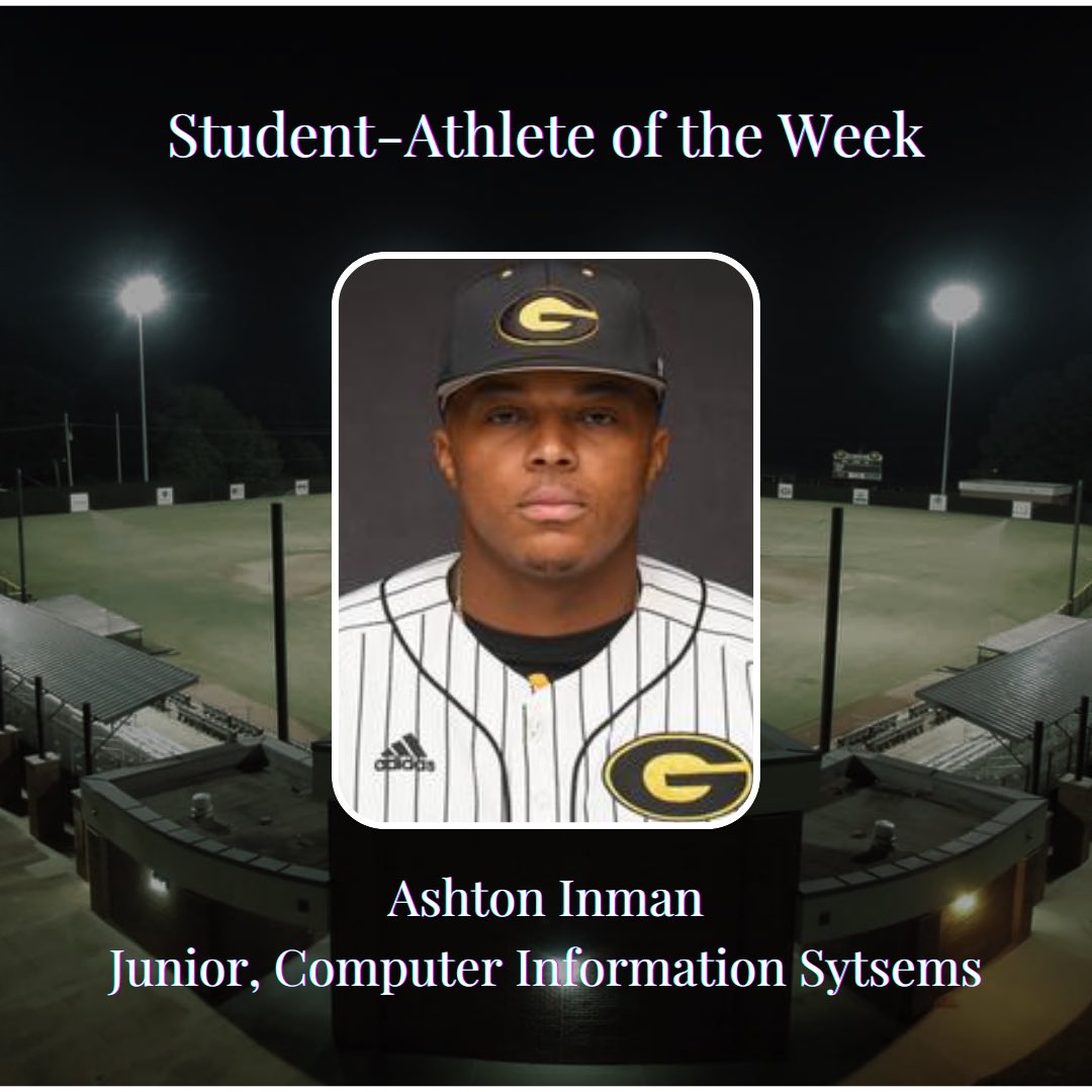 gsuacademics (@gsuacademics) on Twitter photo Our student-athlete of the week is Ashton Inman of <a href="/GramSt_Bsb/">Grambling State Baseball</a> Ashton transferred to Grambling in the fall and continues to be a great student and addition to the program. His time management and communication skills are what helps him stand out. Keep up the good work Ashton! Our student-athlete of the week is Ashton Inman of <a href="/GramSt_Bsb/">Grambling State Baseball</a> Ashton transferred to Grambling in the fall and continues to be a great student and addition to the program. His time management and communication skills are what helps him stand out. Keep up the good work Ashton!