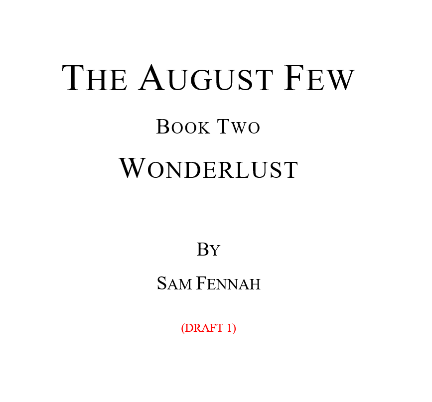 SamFennah's tweet photo. Official title for Book Two: https://t.co/v903I4kwgM