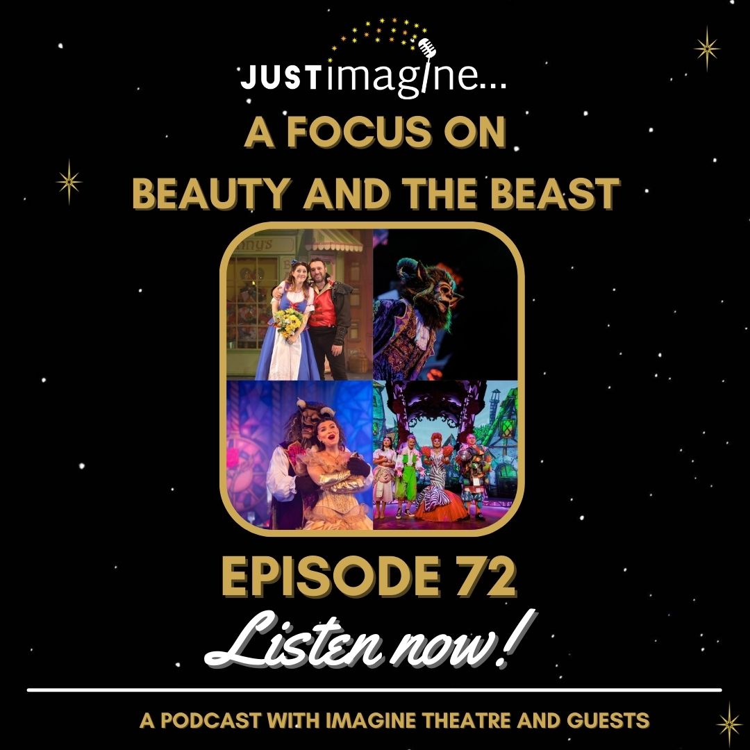 This week's podcast looks at the title Beauty and the Beast. Apple Podcasts: ow.ly/EmXD50E35Fd Spotify: ow.ly/kTQf50E35Fc #justimagine #podcast #pantomime #pantomimeproducer #theatre #theatrepodcast #TheatreProduction #theatrebehindthescenes #itsbehindyou #ohyesitis