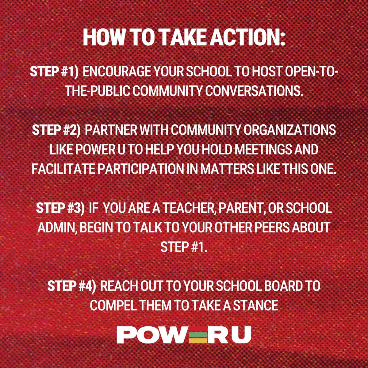 Power U Center For Social Change tweet media