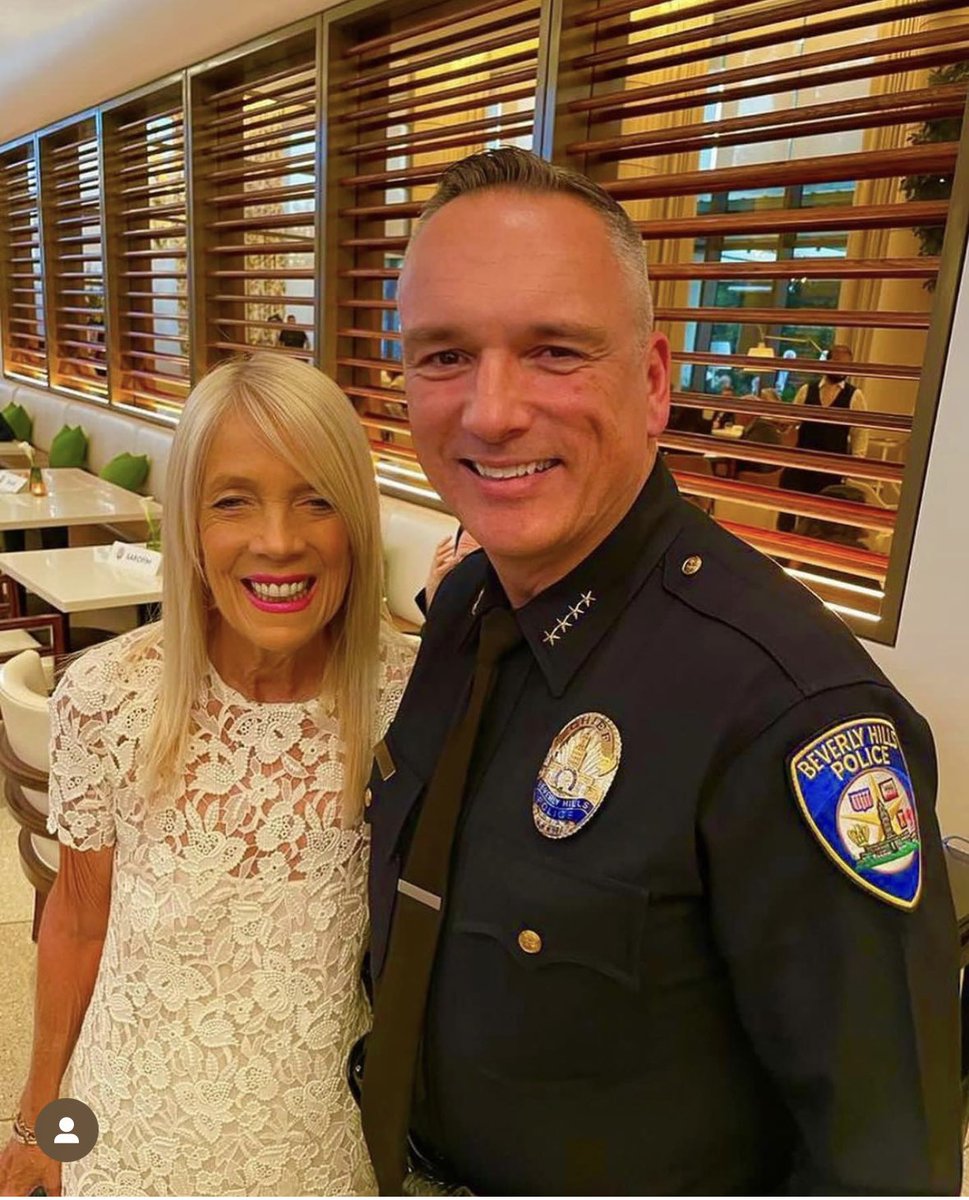 @BeverlyHillsPD Yes. We do have the BEST Police Chief anywhere! Happy Birthday Chief. I am grateful for you and our ENTIRE BHPD. Our WHOLE community is grateful 💙 #birthday #policeandcommunitytogether