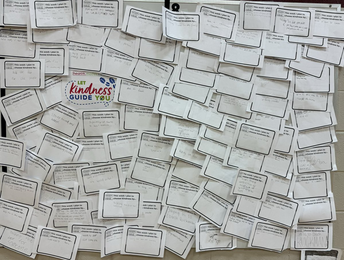 annaforcelledo's tweet photo. Kicked off our #RandomActsOfKindnessWeek Wednesday & am LOVING all of the ways our students are pledging to #SpreadKindness this week!
😍😍😍
#RSMSRocks #PhysEd #HealthEd #healthmovesminds
#LetKindnessGuideYou❤️
@SHAPE_America @RSDHPE https://t.co/eMgC3tbSDn