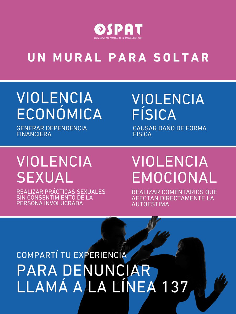 saludnewsonline's tweet photo. 🙋🏽‍♂️ Un mural para soltar: #OSPAT lanza una campaña de concientización sobre la violencia 🗣️

Tucumán, 16 de Febrero de 2024. La Obra Social de Personal de la Actividad del Turf (OSPAT) presenta #Unmuralparasoltar, una innovadora campaña de concientización (abro 🧵) https://t.co/80nFgrjord