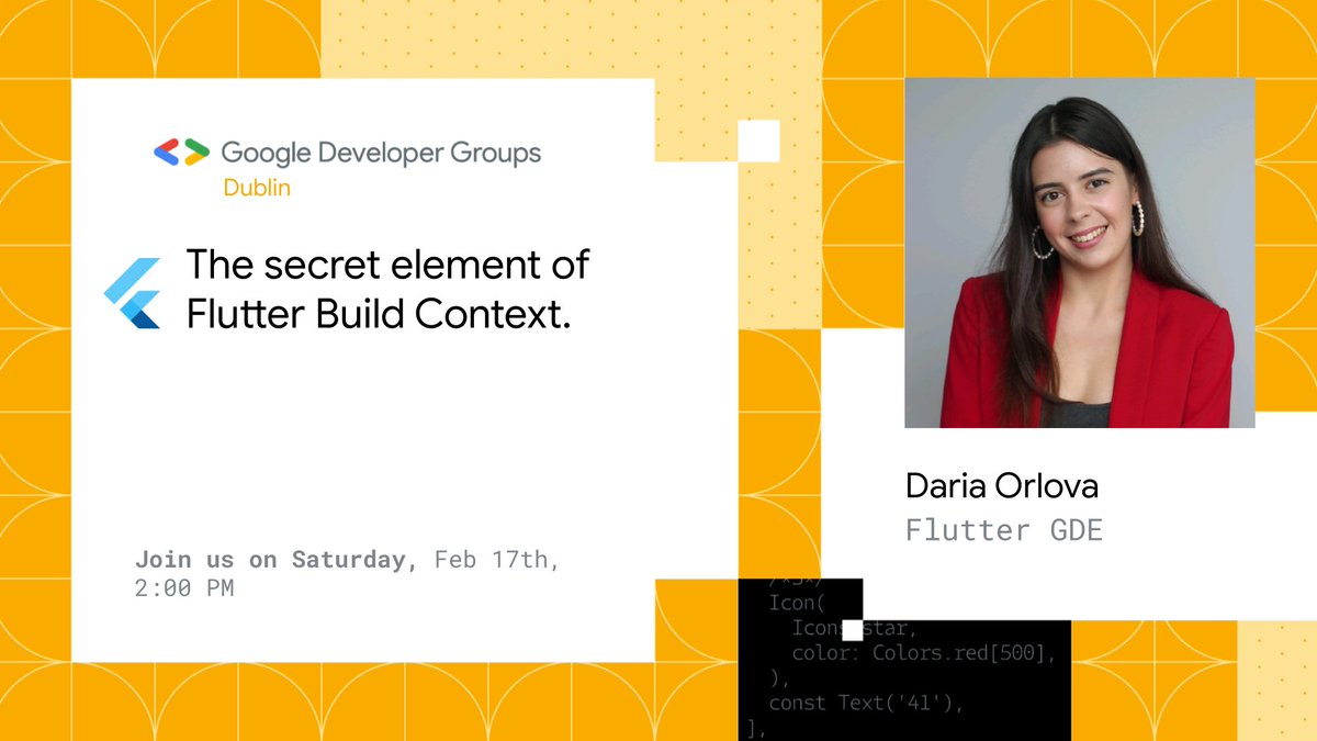 GDG Dublin tweet media