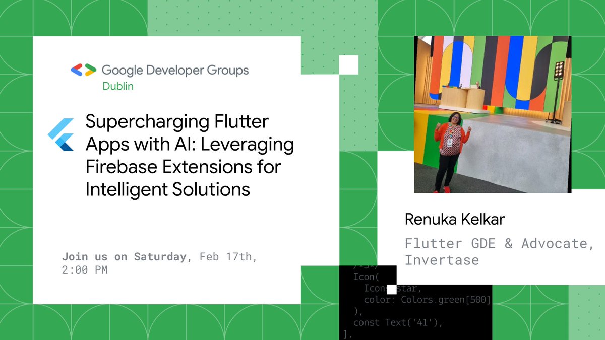 GDG Dublin tweet media