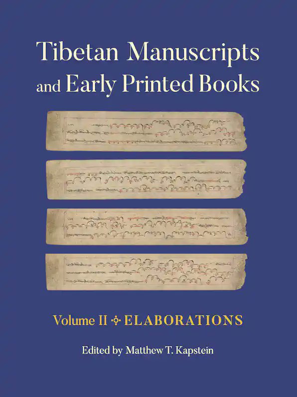🚨New publication: Tibetan Manuscripts and Early Printed Books, vols 1 &amp; 2. Edited by Matthew Kapstein, with articles by 20 contributors, and richly illustrated. <a href="/CornellPress/">Cornell University Press</a>  
🚨BDRC is working with Prof. Kapstein on a web companion for these books to be released in the fall.