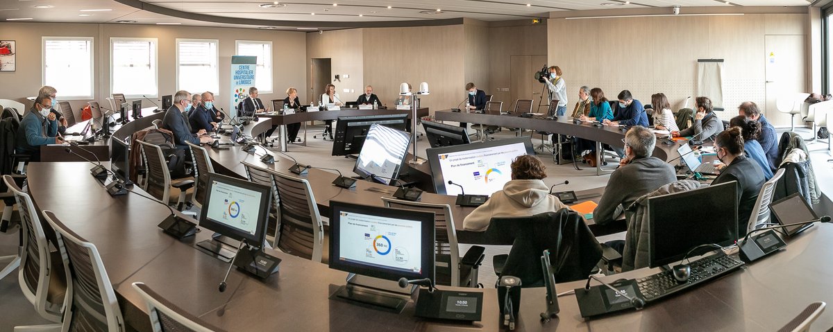 [MODERNISATION] 
📢 Hier, une conférence de presse présentant l’opération de modernisation de l’hôpital Dupuytren 1 s’est tenue au #CHUdeLimoges pour détailler les différents chantiers de cette opération et rappeler les objectifs principaux de ces travaux.
chu-limoges.fr/modernisation-…