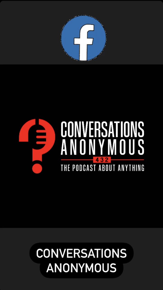 ConvoAnonymous's tweet photo. ChECK US OUT ON FB‼️🎙️

#podcast #PodcastAndChill #podcaster #podcasting #podcasts #Listen #ApplePodcast #spotify #buzzsprout #DOWNLOAD #Facebook #sports #music #popculture #entertainment #comedy #funny #follow #follo4follo #follo4folloback #CheckOut #TapN https://t.co/5z4EglIxh6