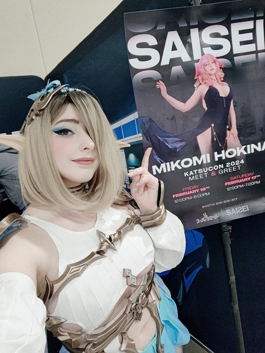 👏 EAST COAST RISE UP! 👏

I'll be at the booth of <a href="/projectsaisei/">Project Saisei</a> at Katsucon, located in Prince George Exhibit hall ABC Booths S15-S16-S17! ✨✨

Come and meet me! I'm so hyped to see you!!
