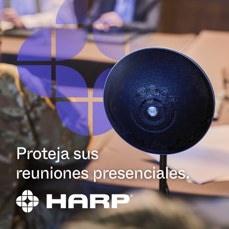 santor's tweet photo. Proteja las conversaciones confidenciales con el Protector de Voz HARP®. Garantice una comunicación segura en los sectores gubernamental y de defensa. Haga clic para obtener más información.