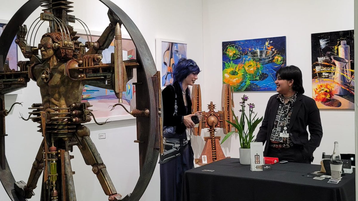 teravarna's tweet photo. An evening of elegance and artistic wonders @LAArtShow
#openingnight #laart #laartshow #laartscene #laartshow2024 #LAExhibition #losangeles #Art #artsyaesthetic #artsy #artcollectorsofig #ArtisticJourney #artcollectorsoninstagram #sculptures #artists #artcollectorsoninstagram #artcollectorsoftheworld #artcollective #artcollectorsclub #fyp> #fyp #explorepage- #explorepage
