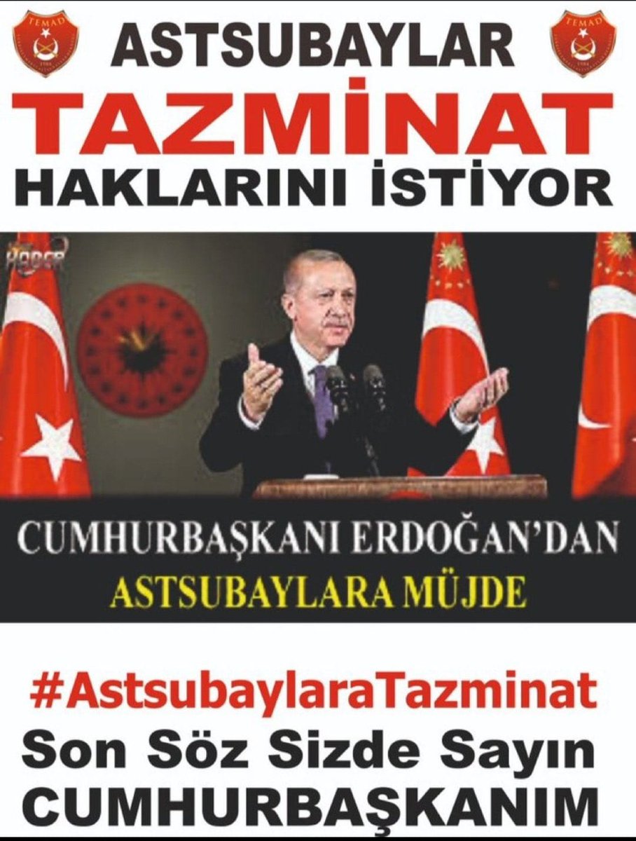 CYERSEL's tweet photo. Cumhur başkanımız mutlaka bize müjdeyi verecek.Çare yok.yok
 #AstsubaylarYokSayılamaz

@TBMMGenelKurulu @TBMMresmi @Akparti @herkesicinCHP @iyiparti @MHP_Bilgi @devapartisi @SaadetPartisi @GelecekPartiTR @_DemokratParti @temadankara @KarabaglarTemad @GaziemirTemad https://t.co/qymEqgJRIf