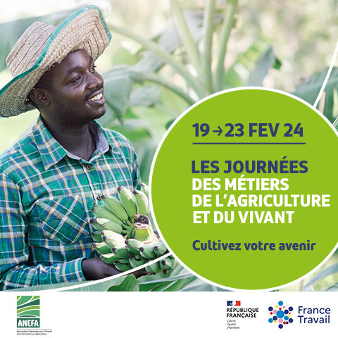 F_MarieRose's tweet photo. @FranceTravail et ses partenaires se mobilisent pour l’emploi dans l’agriculture 🌱 et organisent les «Journées des métiers de l’agriculture et du vivant» du 19 au 23 février 📅

#OnEstLàPourVous #noulapouzot #AvecFranceTravail https://t.co/YLWY8pCRs8