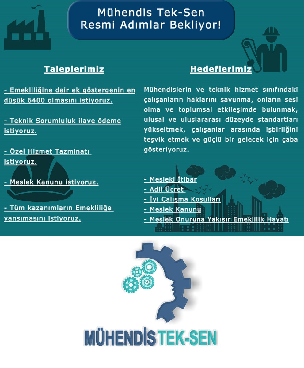 MuhendisTekSen's tweet photo. Teknik hizmetler sınıfı çalışanları artik birlikte cok güçlü #MuhendislikKanunuMeclise  #MuhendisTekSen https://t.co/knHdEAa9BL