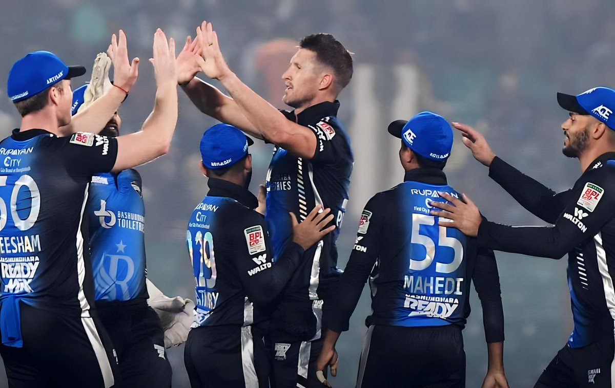 fansofsah75's tweet photo. Congratulations!
Rangpur won by 18 runs!
Chattogram 169-6 (Overs: 20)
#RRvCC #BPL24
#SAH75 ❤️ https://t.co/Xj4hh0Ex4L