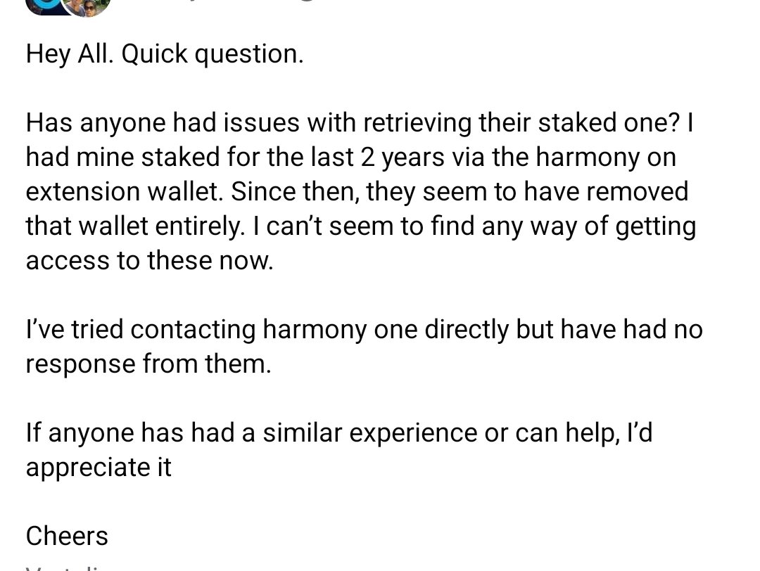 CryptoGuyNL_1's tweet photo. You can add another 1 to the list of victims from the Harmony Chrome extension. Probably @harmonyprotocol doesn't care about those people or would they?? Enough is enough take your responsibility @stse @caseygaETH @li https://t.co/1YHxs2SVfx
