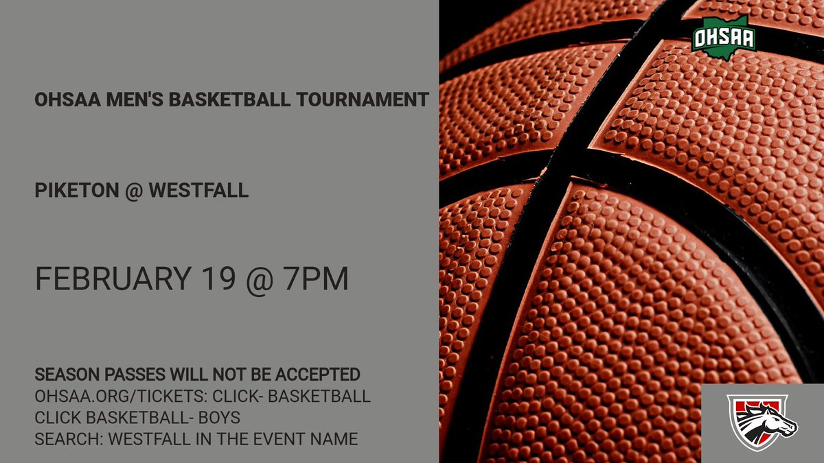 HS Men's Basketball Tournament Information