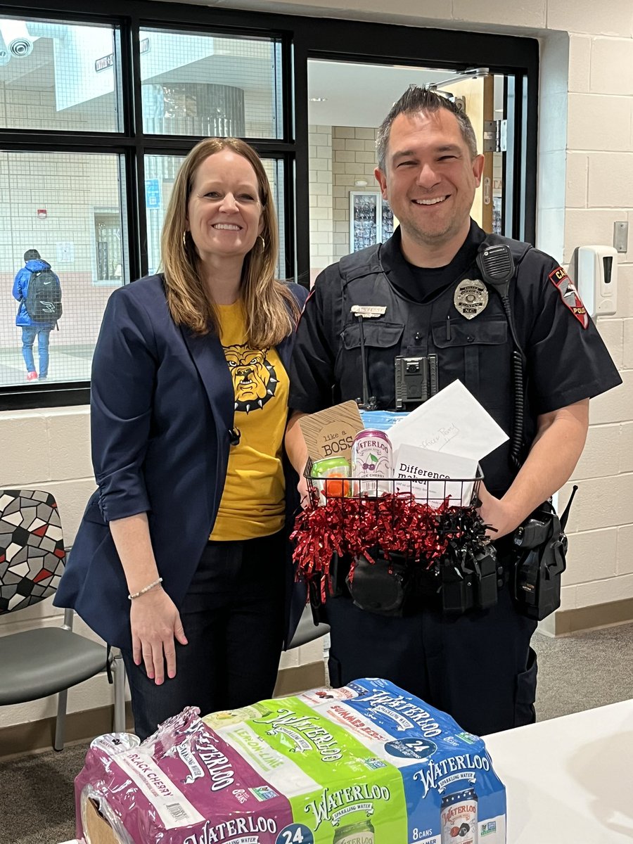 mchsmustangs's tweet image. Happy SRO day to one of the BEST, Officer Brandon Perry! So many of our students were eager to write a note of appreciation to Officer Perry to thank him… his door could barely fit them all! 

Thank you for all you do for our students, staff, and community!