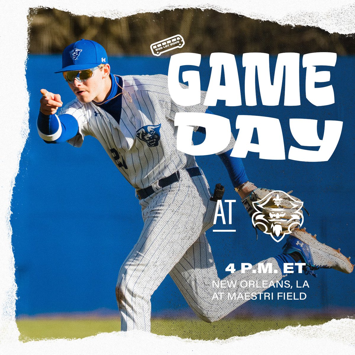 𝗜𝘁 𝗮𝗹𝗹 𝘀𝘁𝗮𝗿𝘁𝘀 𝗧𝗢𝗗𝗔𝗬 ‼️

Opening Day 🆚 New Orleans
🗓️ Friday, Feb. 16
⏰ 4 p.m. ET
📍 New Orleans, La.
📺 ESPN+

#LightItBlue | #BLB