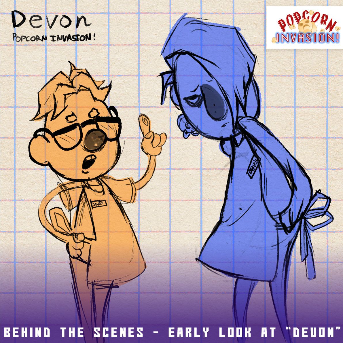 weaselwarstudio's tweet photo. What do you guys think of this early #conceptArt of Devon?
Download Popcorn Invasion on mobile! link in bio!
#popcornInvasion #IndieDevs #NoAI #FreeGames #mobileGames #DevonsBest #newGames #games #popcorn #aliens https://t.co/CVicR1vdAQ