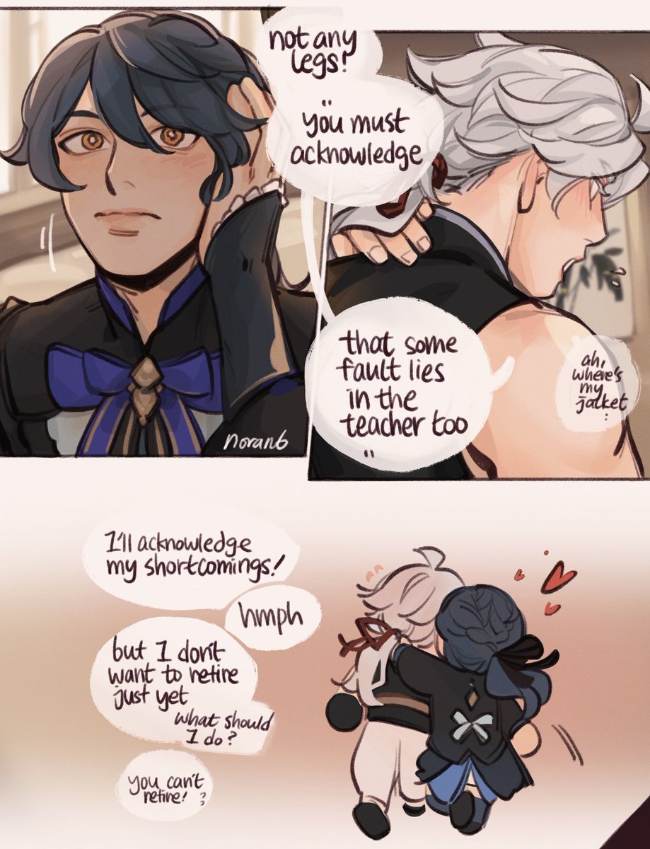 timeskip xingyun au - perks of fontainian hairdos 